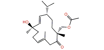 Sarcotol acetate